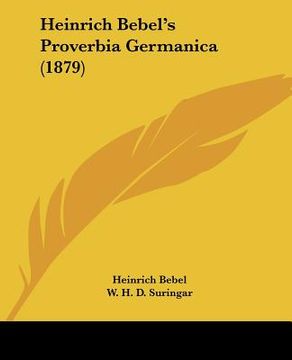 portada heinrich bebel's proverbia germanica (1879) (en Inglés)