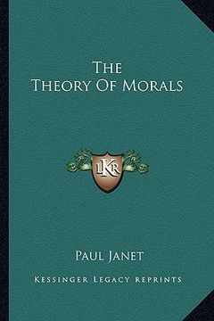 portada the theory of morals
