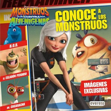 portada Monstruos Contra Alienígenas: Conoce a los monstruos