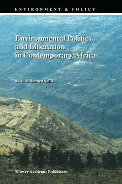 portada environmental politics and liberation in contemporary africa (en Inglés)