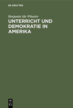 portada Unterricht und Demokratie in Amerika (in German)