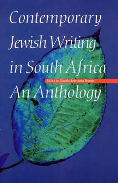 portada contemporary jewish writing in south africa: an anthology (en Inglés)