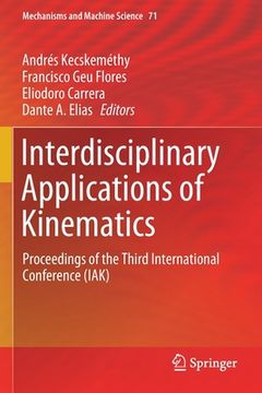 portada Interdisciplinary Applications of Kinematics: Proceedings of the Third International Conference (Iak) (in English)
