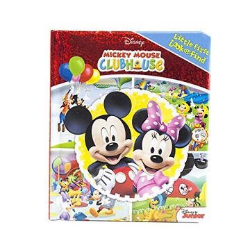portada Disney: Mickey Mouse Clubhouse: My Little First Look and Find Activity Book (en Inglés)