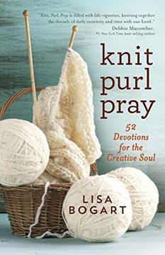 portada Knit, Purl, Pray: 52 Devotions for the Creative Soul (en Inglés)
