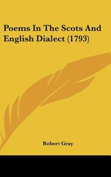 portada poems in the scots and english dialect (1793) (en Inglés)