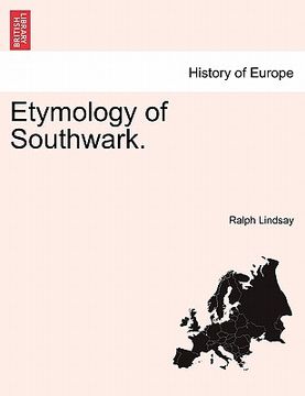 portada etymology of southwark. (en Inglés)