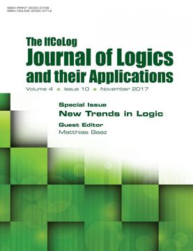 portada Ifcolog Journal of Logics and Their Applications Volume 4, Number 10. New Trends in Logic 