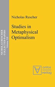 portada Studies in Metaphysical Optimalism (en Inglés)