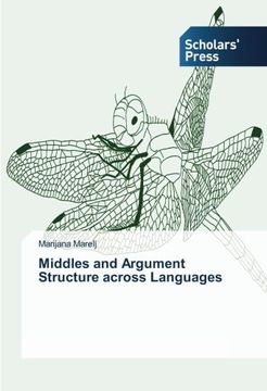 portada Middles and Argument Structure across Languages