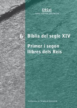 portada Bíblia del segle XIV. Primer i segon llibres dels Reis (Corpus Biblicum Catalanicum)
