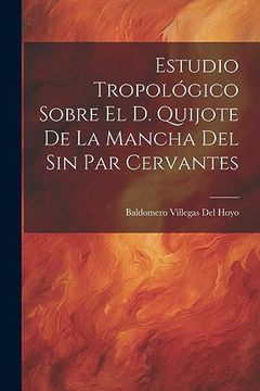 portada Estudio Tropológico Sobre el d. Quijote de la Mancha del sin par Cervantes