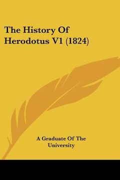 portada the history of herodotus v1 (1824) (in English)