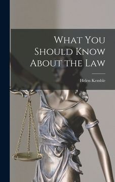 portada What You Should Know About the Law