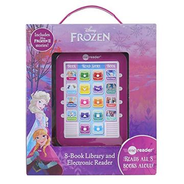 portada Disney Frozen and Frozen 2 Elsa, Anna, Olaf, and More! - me Reader Electronic Reader and 8-Sound Book Library - pi Kids (en Inglés)