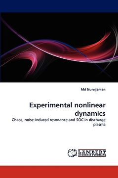 portada experimental nonlinear dynamics (en Inglés)