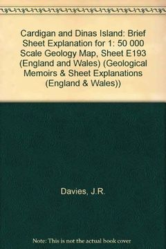 portada Cardigan and Dinas Island (Geological Memoirs & Sheet Explanations (England & Wales)) (en Inglés)