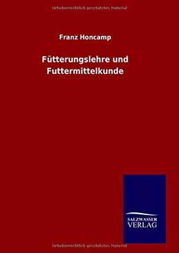 portada Fütterungslehre und Futtermittelkunde (German Edition)