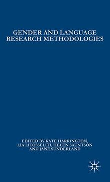 portada Gender and Language Research Methodologies (in English)