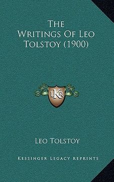 portada the writings of leo tolstoy (1900) (in English)