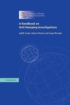 portada A Handbook on Anti-Dumping Investigations 