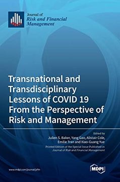 portada Transnational and Transdisciplinary Lessons of Covid 19 From the Perspective of Risk and Management 