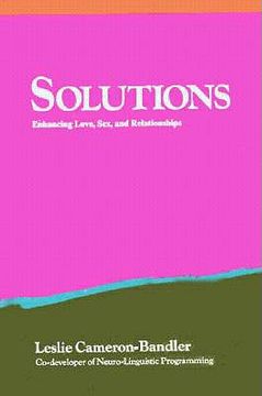 portada solutions: practical and effective antidotes for sexual and relationship problems (en Inglés)