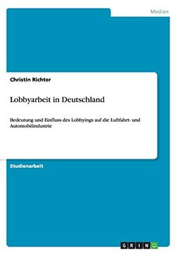 portada Lobbyarbeit in Deutschland (German Edition)