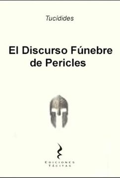 portada El Discurso Fúnebre de Pericles (en Griegoespañol)