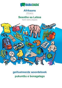 portada Babadada, Afrikaans - Sesotho sa Leboa, Geillustreerde Woordeboek - Pukuntšu e Bonagalago: Afrikaans - North Sotho (Sepedi), Visual Dictionary 