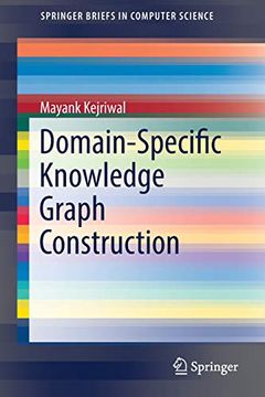 portada Domain-Specific Knowledge Graph Construction (Springerbriefs in Computer Science) (en Inglés)