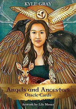 portada Angels and Ancestors Oracle Cards: A 55-Card Deck and Guid (in English)