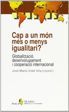 portada Cap a un mon mes o Menys Igualitari (en Catalá)