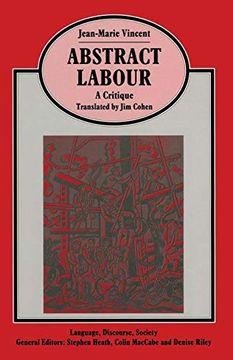 portada Abstract Labour: A Critique (Language, Discourse, Society) (en Inglés)