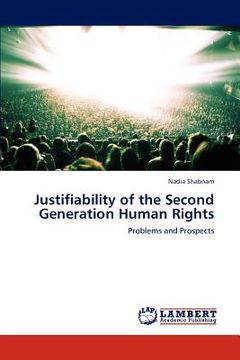 portada justifiability of the second generation human rights (en Inglés)