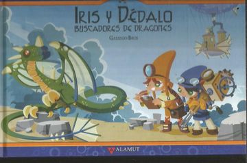 portada IRIS Y DEDALO, BUSCADORES DE DRAGONES