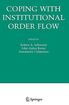 portada coping with institutional order flow (en Inglés)