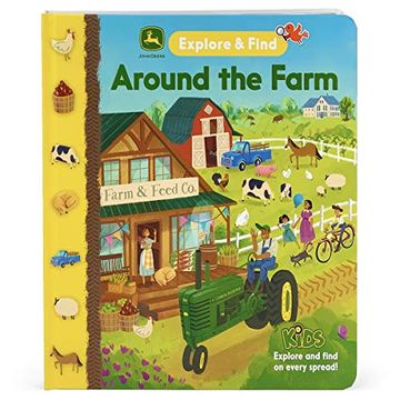 portada On the Farm (John Deere Explore & Find) (in English)