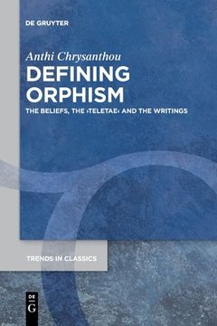 portada Defining Orphism 