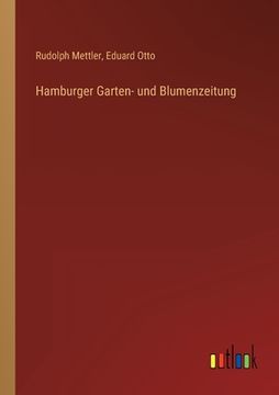 portada Hamburger Garten- und Blumenzeitung (in German)