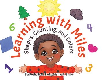 portada Learning with Miles: Shapes, Counting, and Colors (en Inglés)