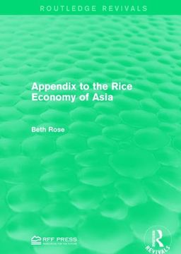 portada Appendix to the Rice Economy of Asia (en Inglés)