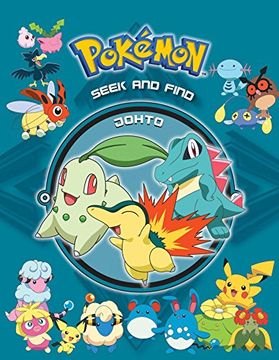 portada Pokémon Seek and Find: Johto (en Inglés)
