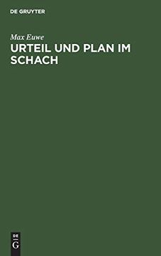 portada Urteil und Plan im Schach (German Edition) [Hardcover ] (en Alemán)