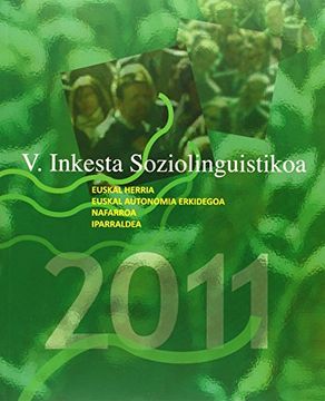 portada V. Inkesta Soziolinguistikoa 2011 (Hezkuntza (en Euskera)