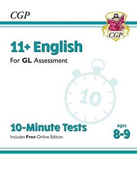 portada New 11+ gl 10-Minute Tests: English - Ages 8-9 (en Inglés)