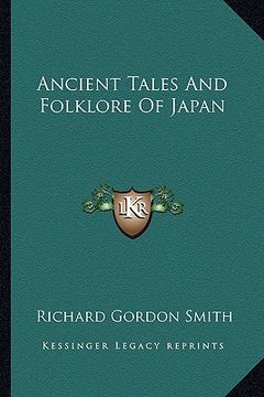 portada ancient tales and folklore of japan