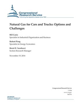 portada Natural Gas for Cars and Trucks: Options and Challenges (in English)