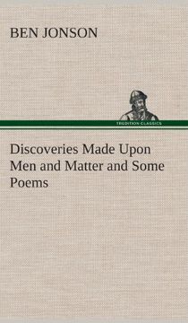 portada Discoveries Made Upon Men and Matter and Some Poems