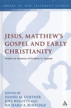 portada jesus, matthew`s gospel and early christianity